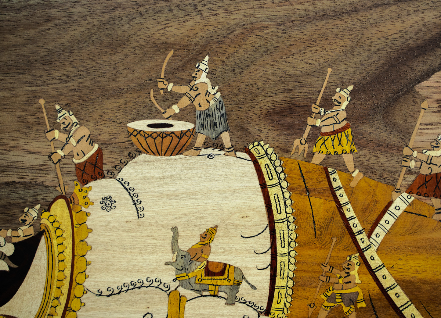 Kumbhakarna Wood inlay