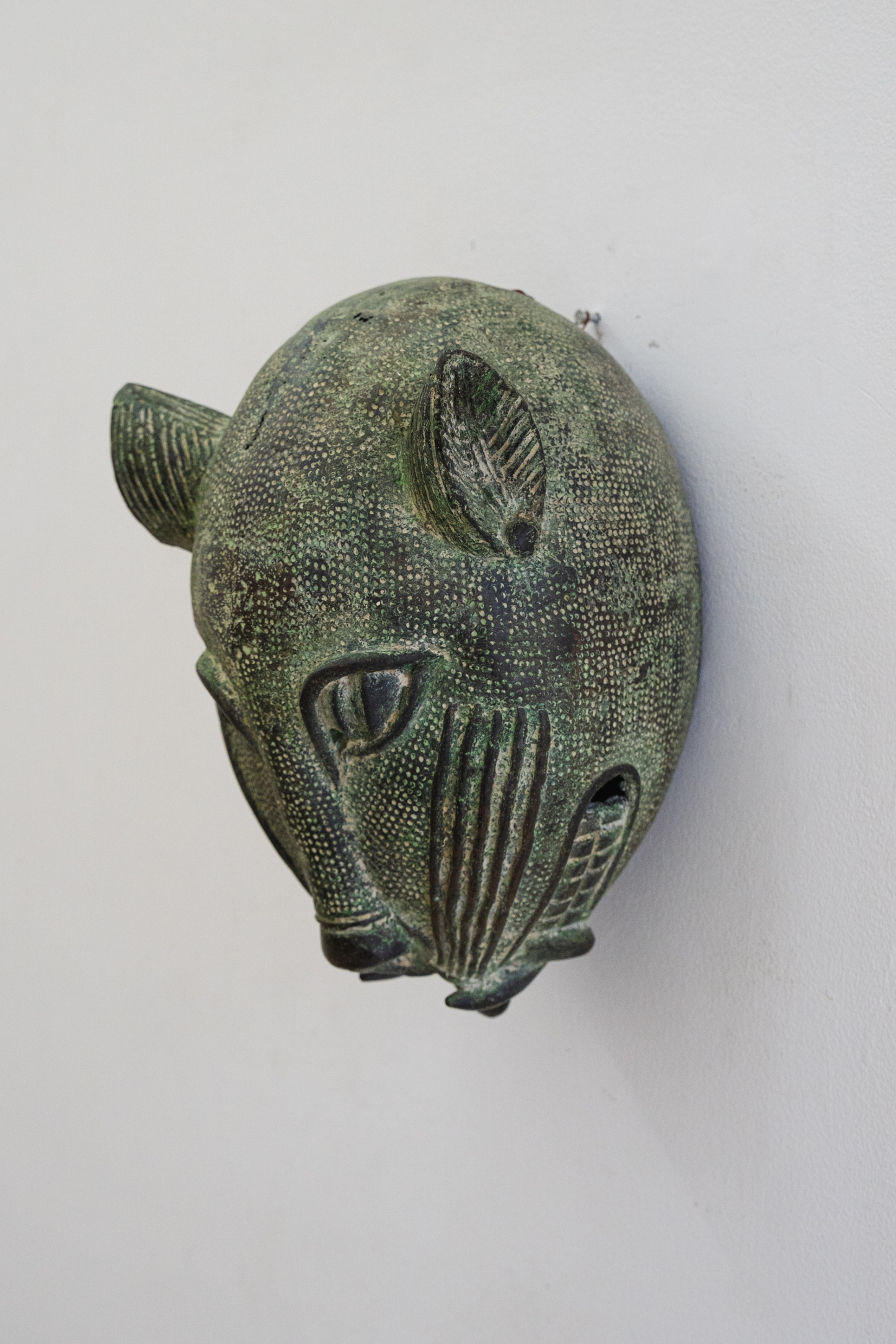Bronze Benin Leopard mask