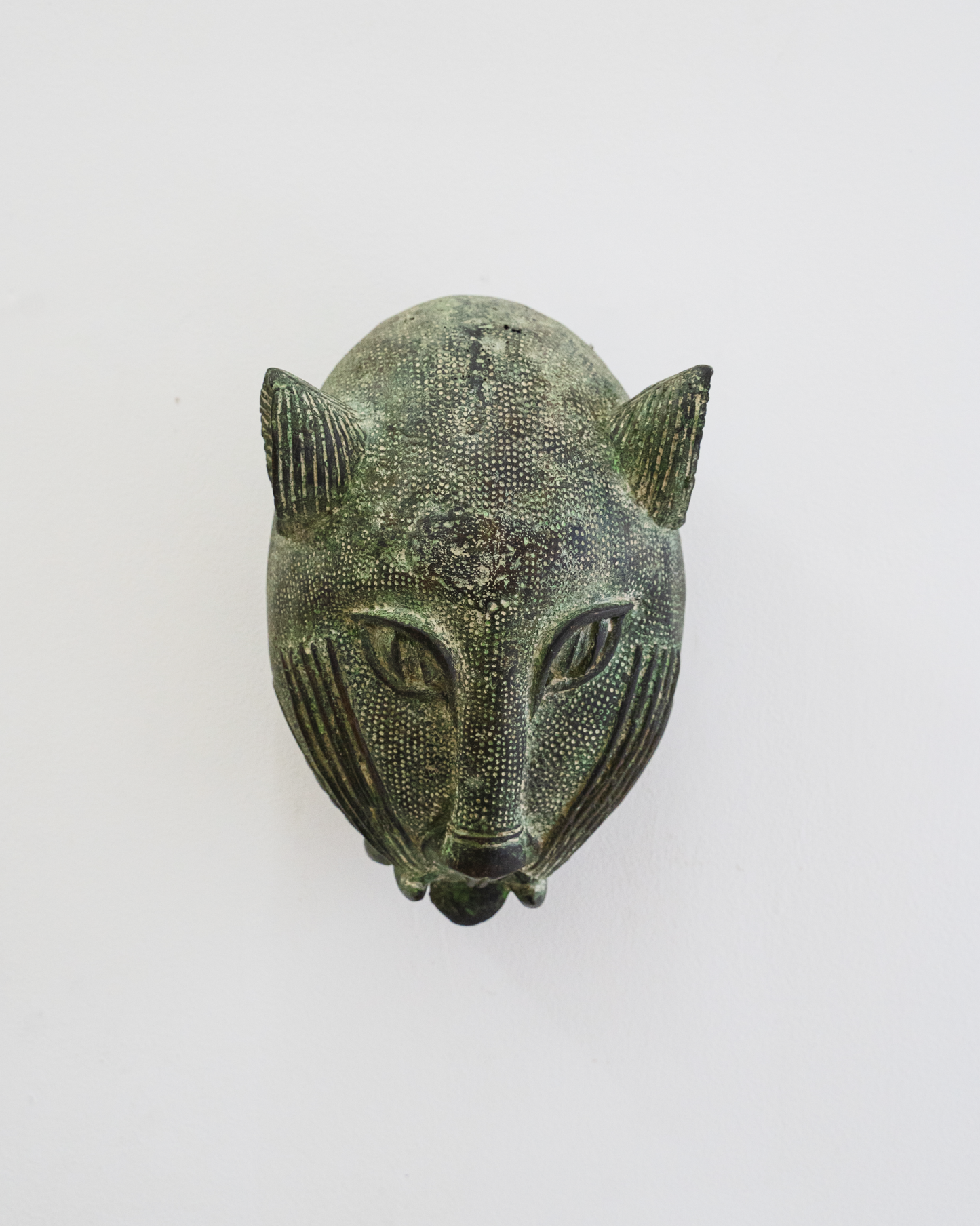 Bronze Benin Leopard mask