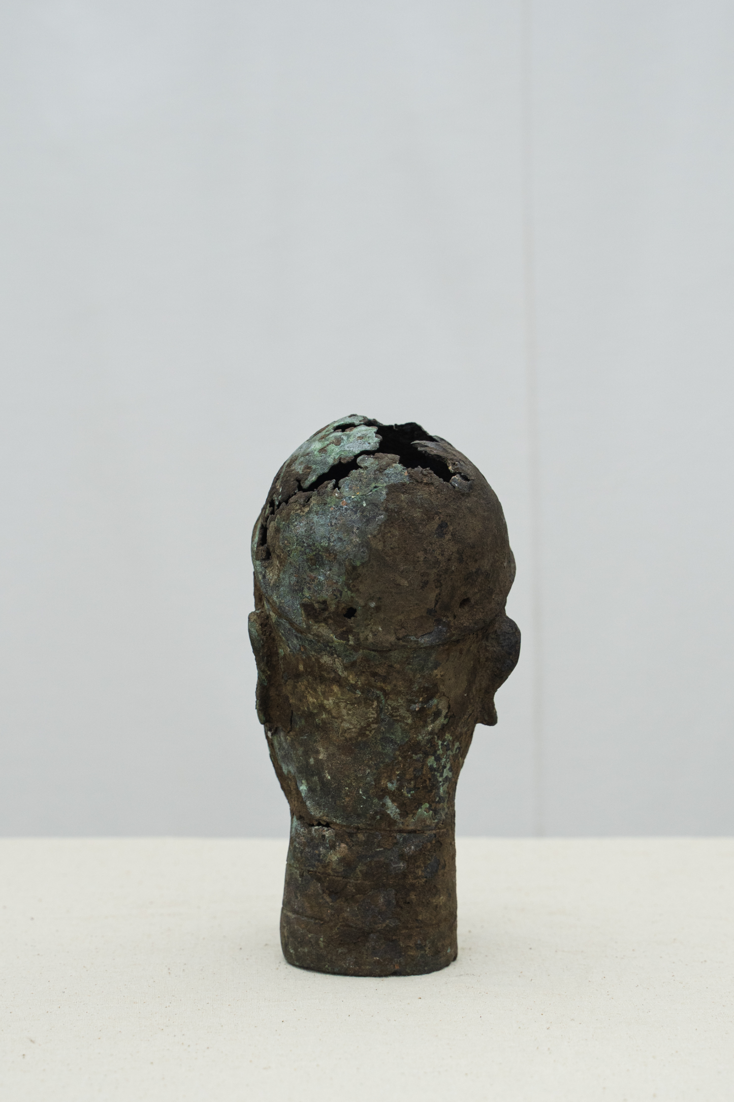Bronze Benin head