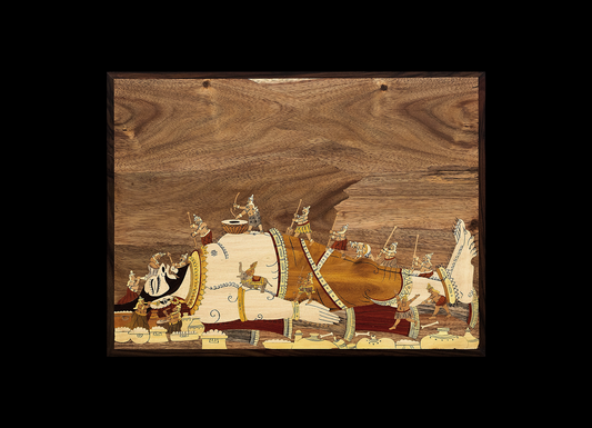 Kumbhakarna Wood inlay