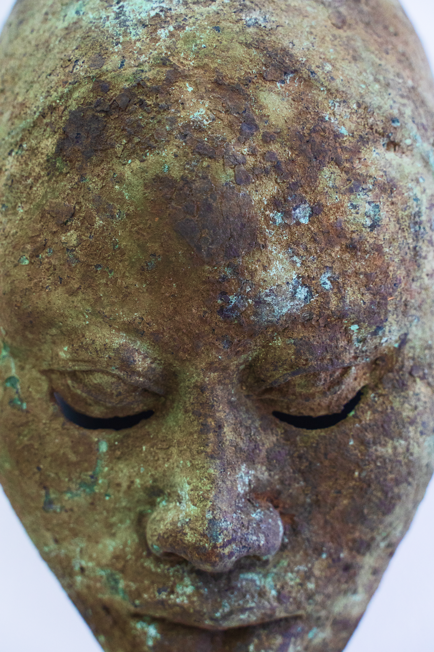Bronze Benin head