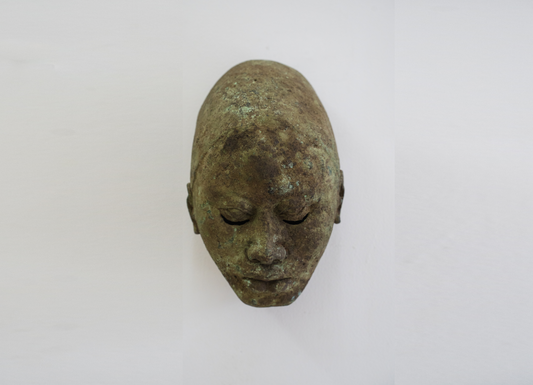 Bronze Benin head