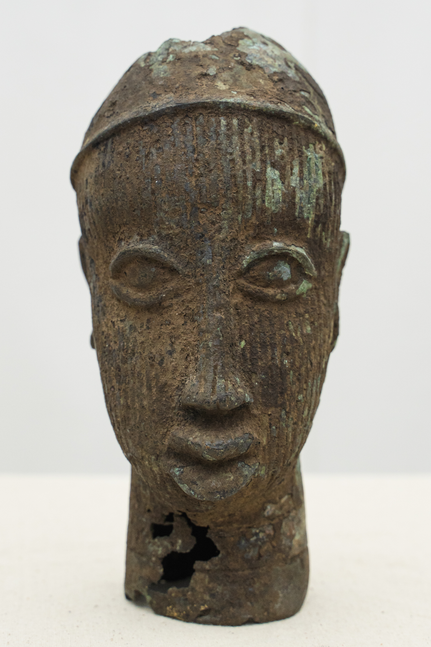 Bronze Benin head 2