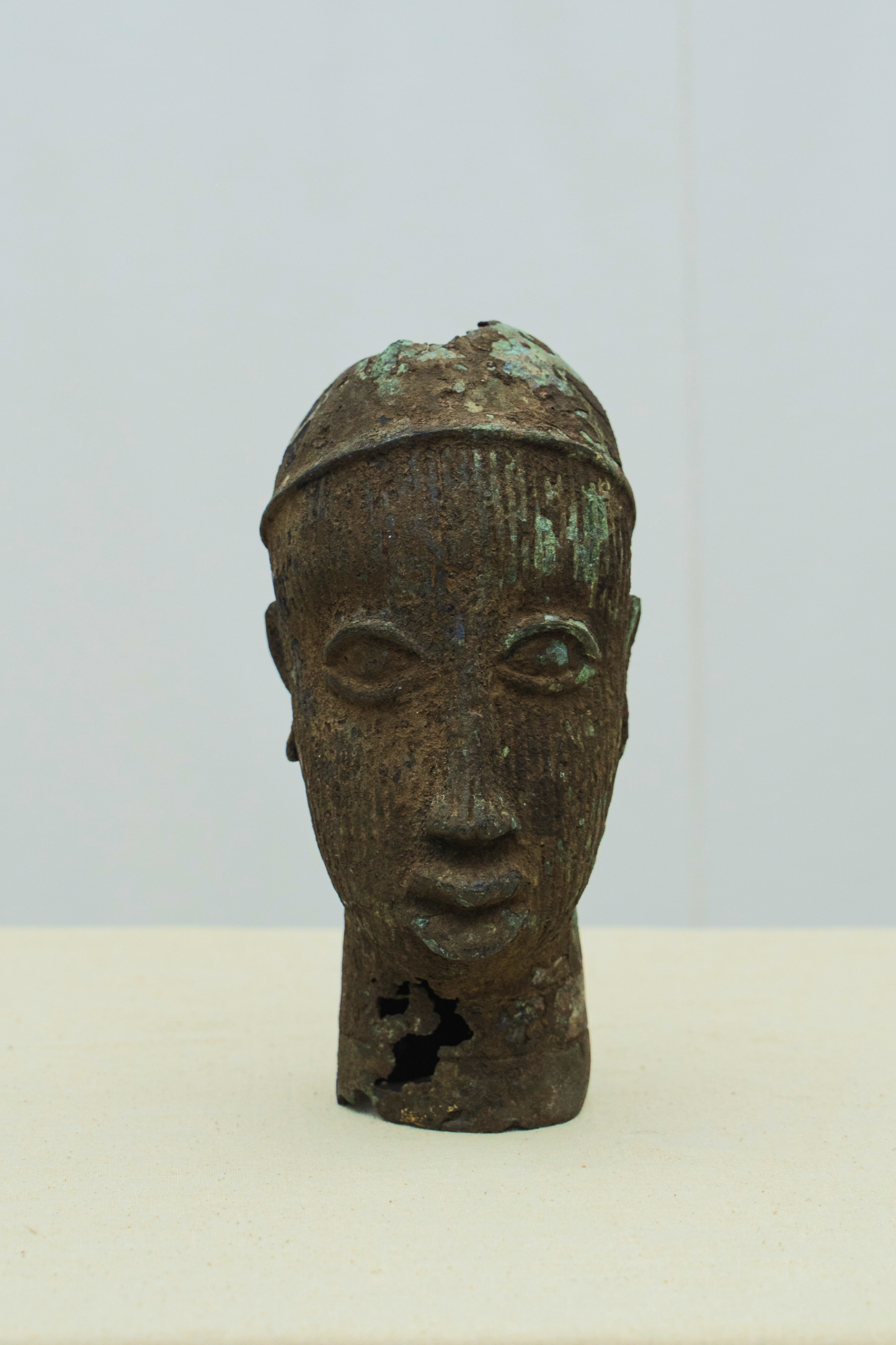 Bronze Benin head 2