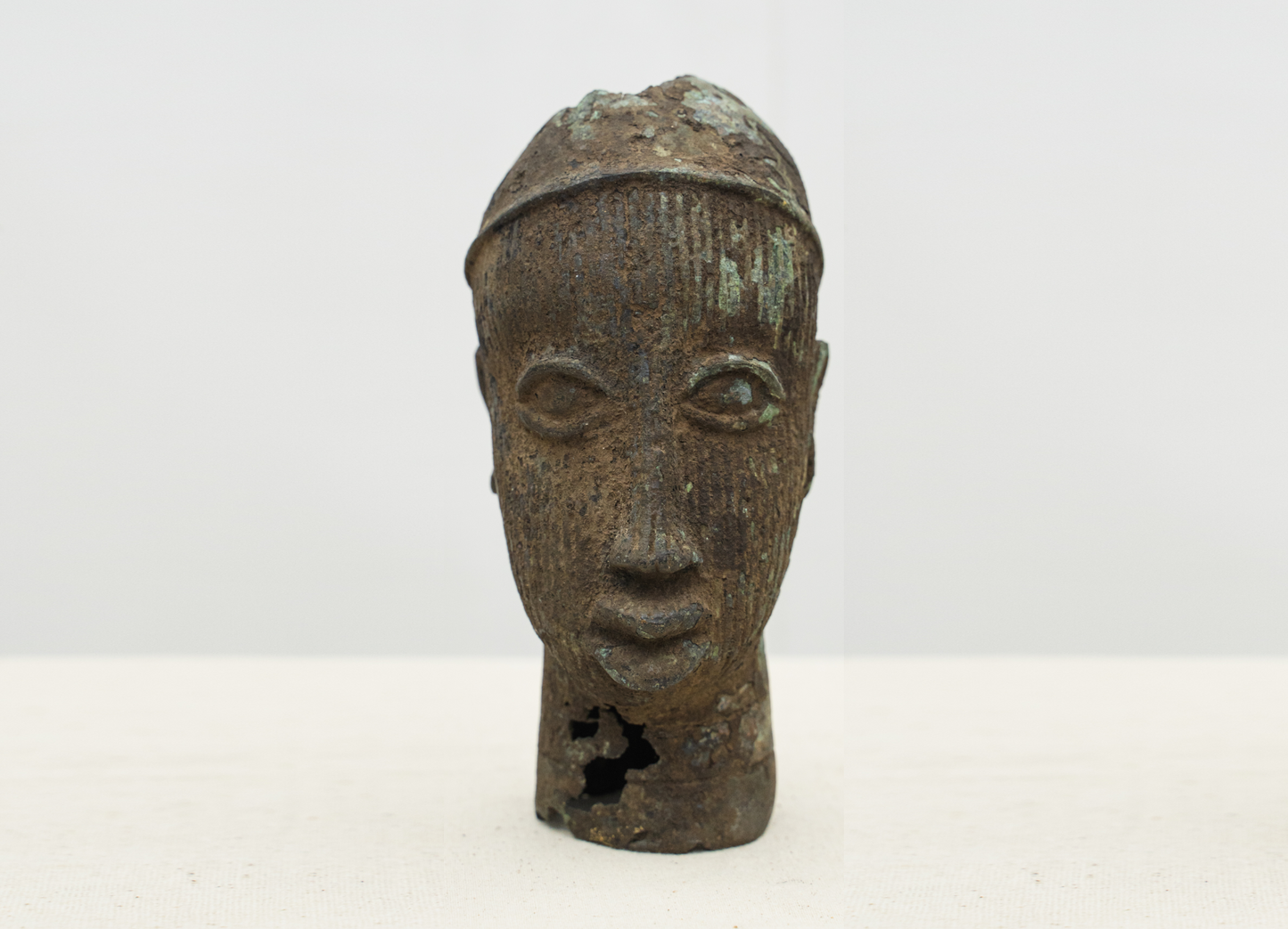 Bronze Benin head 2