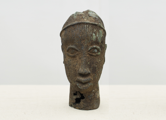 Bronze Benin head 2